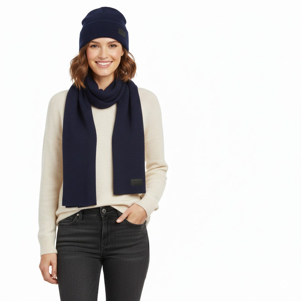 Two Blind Brothers Hat & Scarf Set